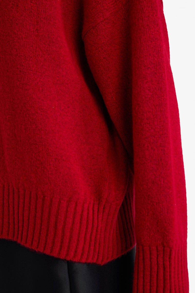 ديفاكتو بلوفر تريكو اوفر سايز برقبة مستديرة - Image 4